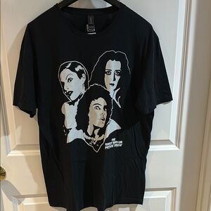 Rocky Horror Picture Show Black Graphic 100% Cotton Tee Large